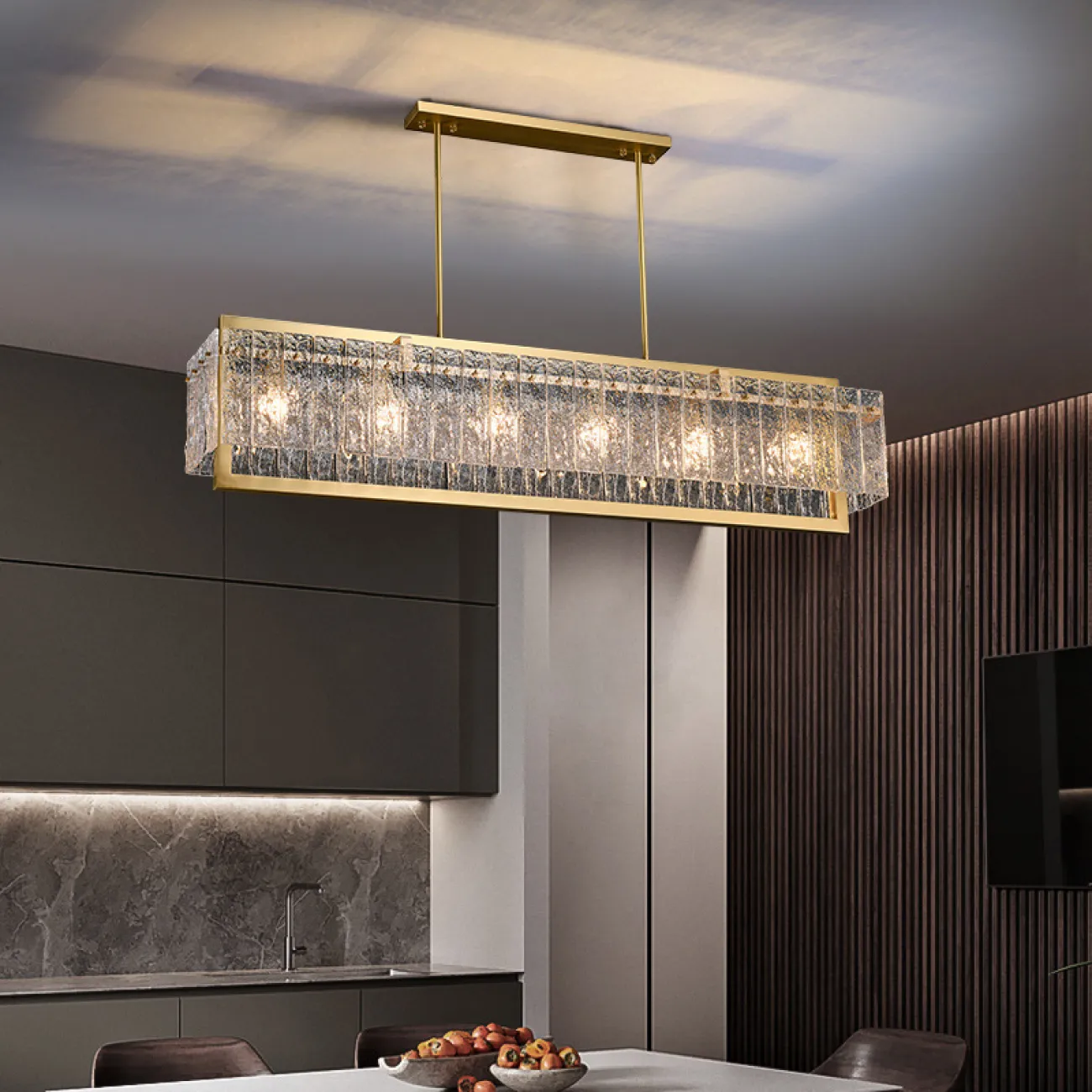 Потолочный светильник ADINA LONG L125 от ImperiumLoft