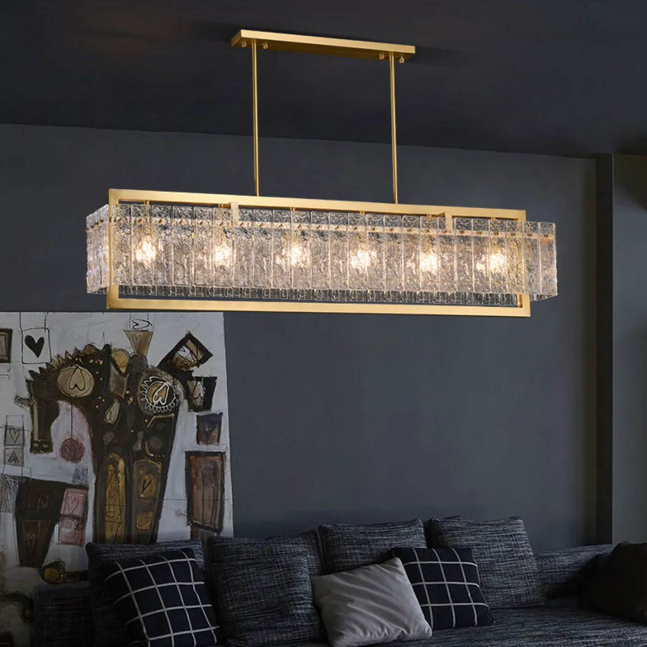 Потолочный светильник ADINA LONG L95 от ImperiumLoft