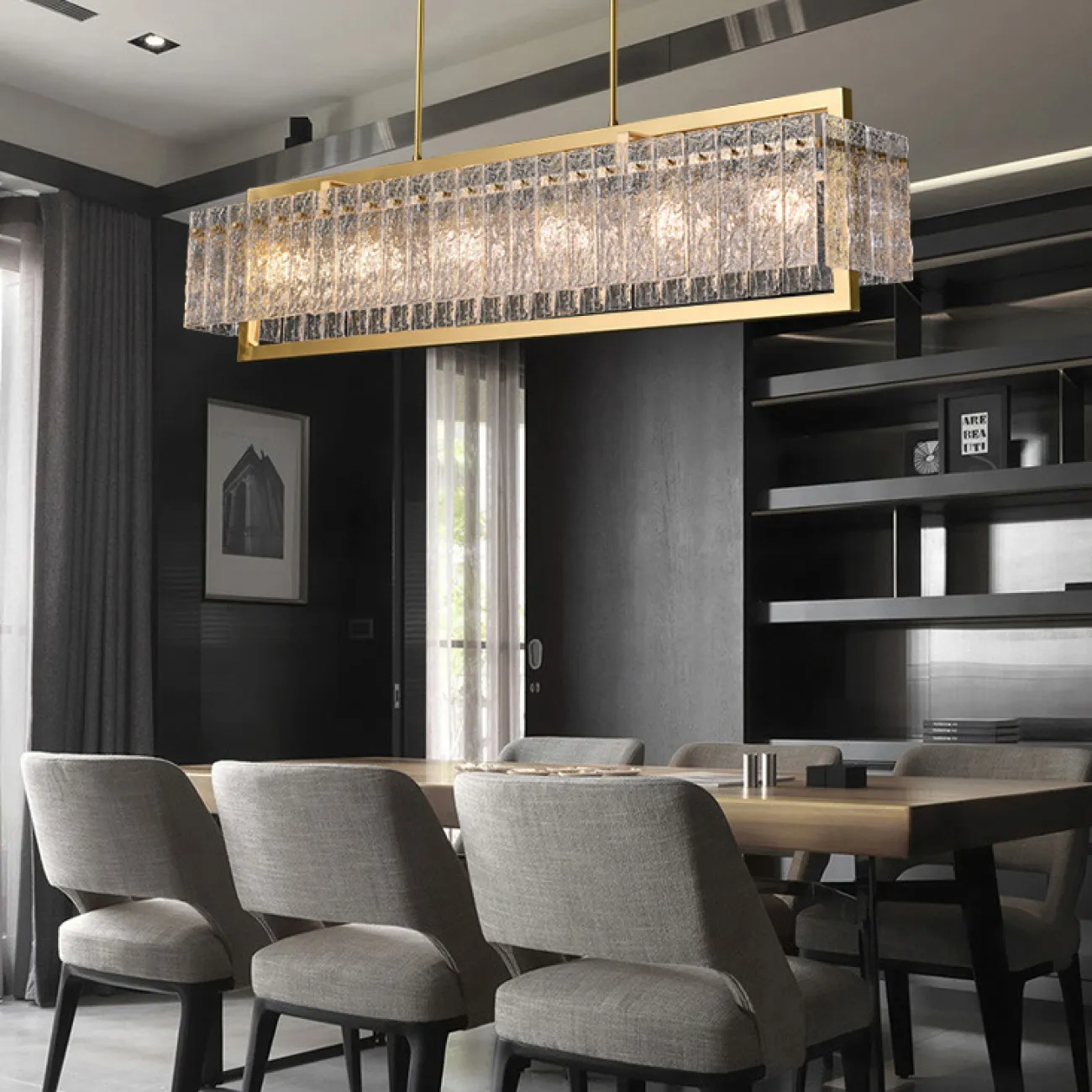 Потолочный светильник ADINA LONG L95 от ImperiumLoft