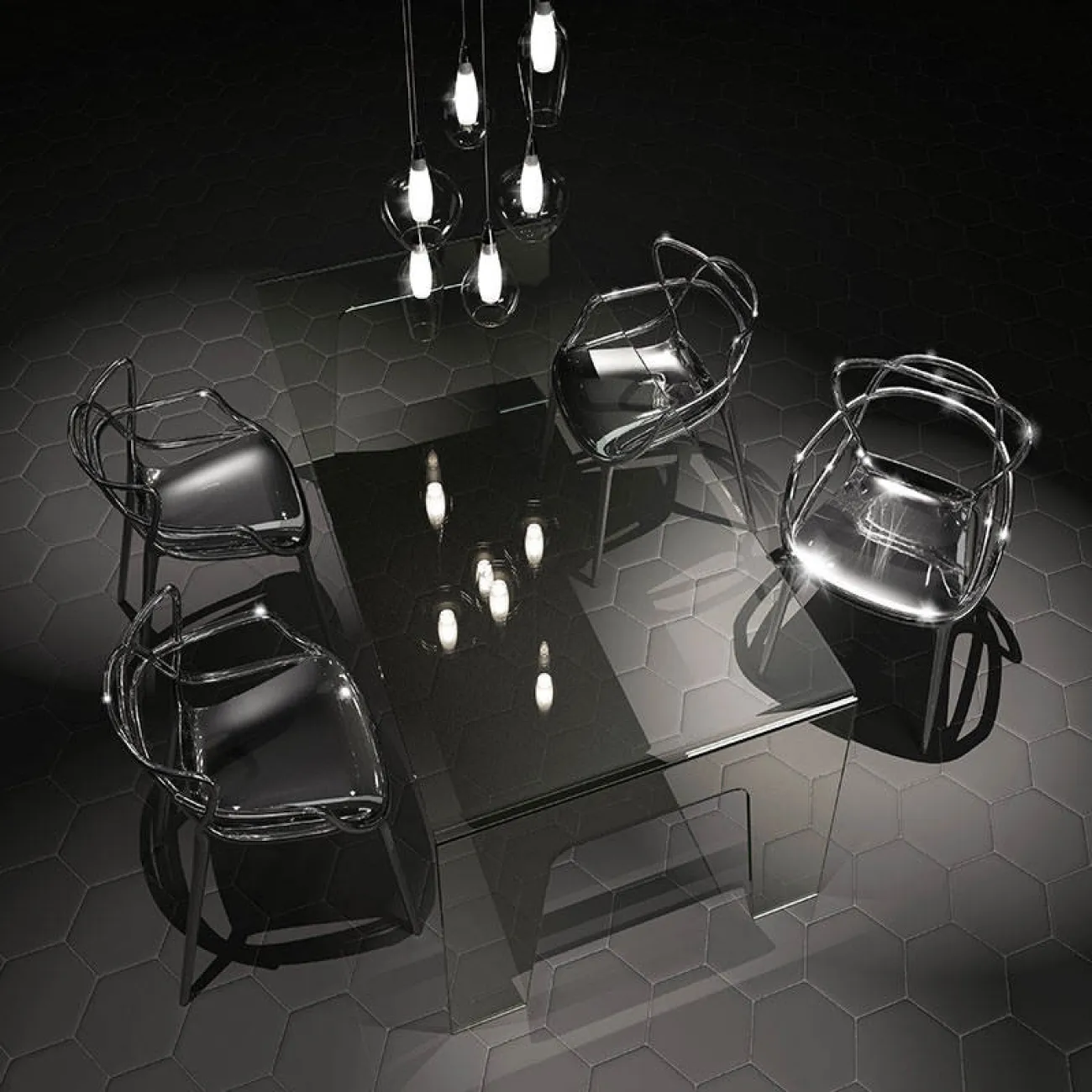 Дизайнерский обеденный стул LaLume-ST00230