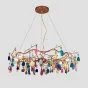Подвесная люстра AGATE 9 D85 Blue от ImperiumLoft