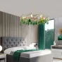 Подвесная люстра AGATE 9 D85 Blue от ImperiumLoft
