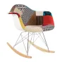 Кресло RAR Rocking Patchwork designed by Charles and Ray Eames		 in 1948 от LaLume