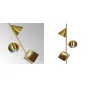 Торшер 3D geometry Gold от LaLume