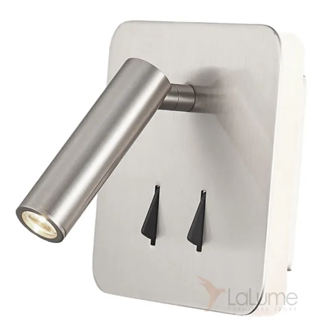 Настенный спот Nickel Square Spot Wall Lamp Настенный спот Nickel Square Spot Wall Lamp