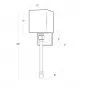 Бра Regina Andrew Crystal Sconce от ImperiumLoft