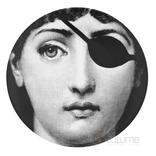 Декоративная тарелка Fornasetti 008 designed by Piero Fornasetti от LaLume