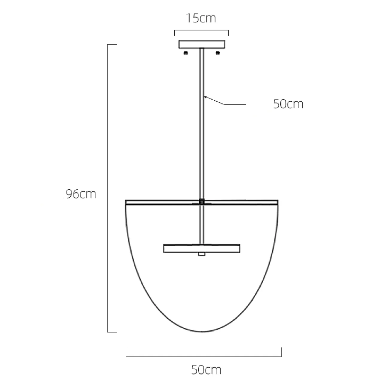 Потолочная люстра ALESIA от ImperiumLoft