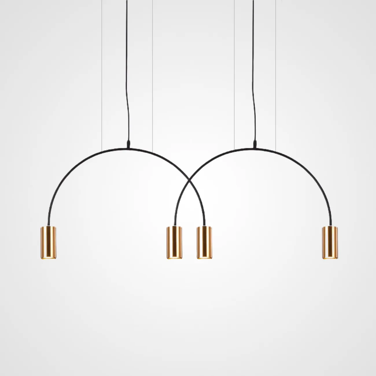 Подвесной светильник ARC 3 Black от ImperiumLoft