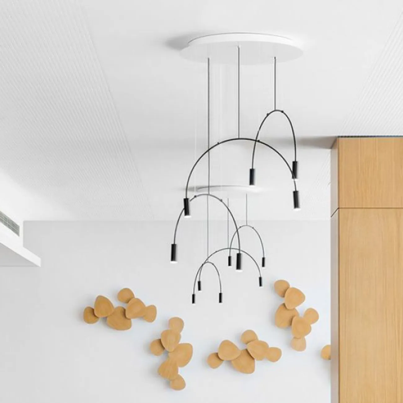 Подвесной светильник ARC 3 Black от ImperiumLoft