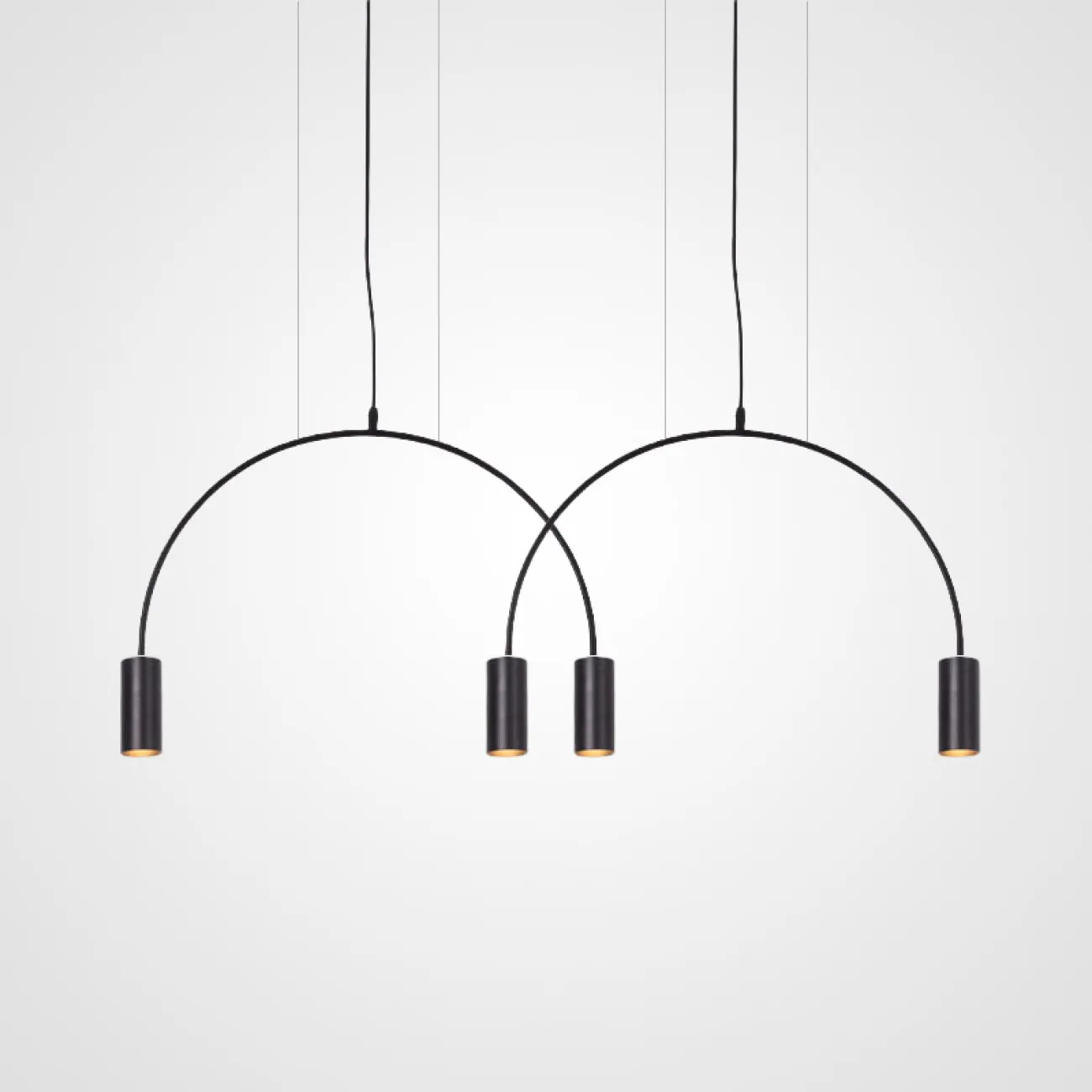 Подвесной светильник ARC 3 Black от ImperiumLoft