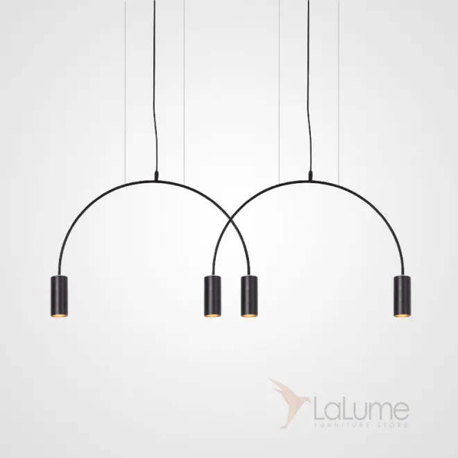 Подвесной светильник ARC 4 Black от ImperiumLoft