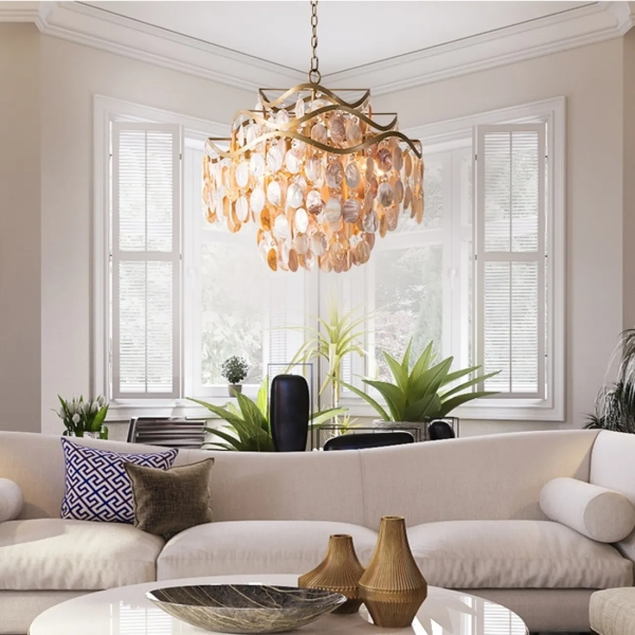 Люстра Fish Scales от ImperiumLoft