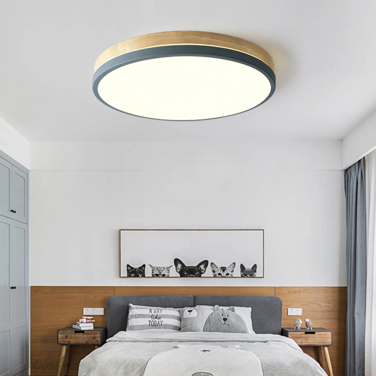 Потолочный светильник DISC DH D48 Green от ImperiumLoft