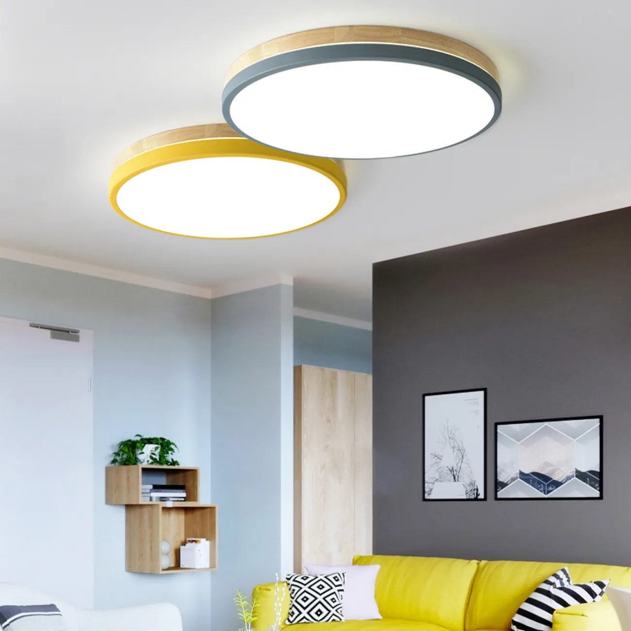 Потолочный светильник DISC DH D48 Green от ImperiumLoft