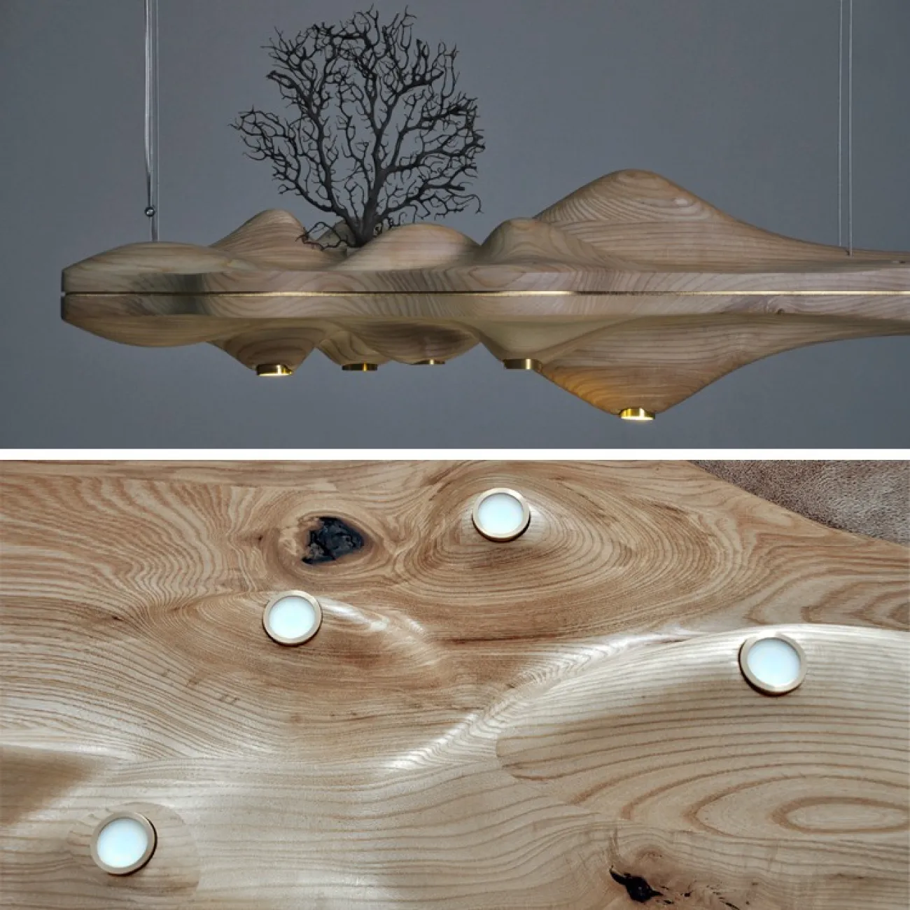 Подвесная люстра HILLS L85 B от ImperiumLoft