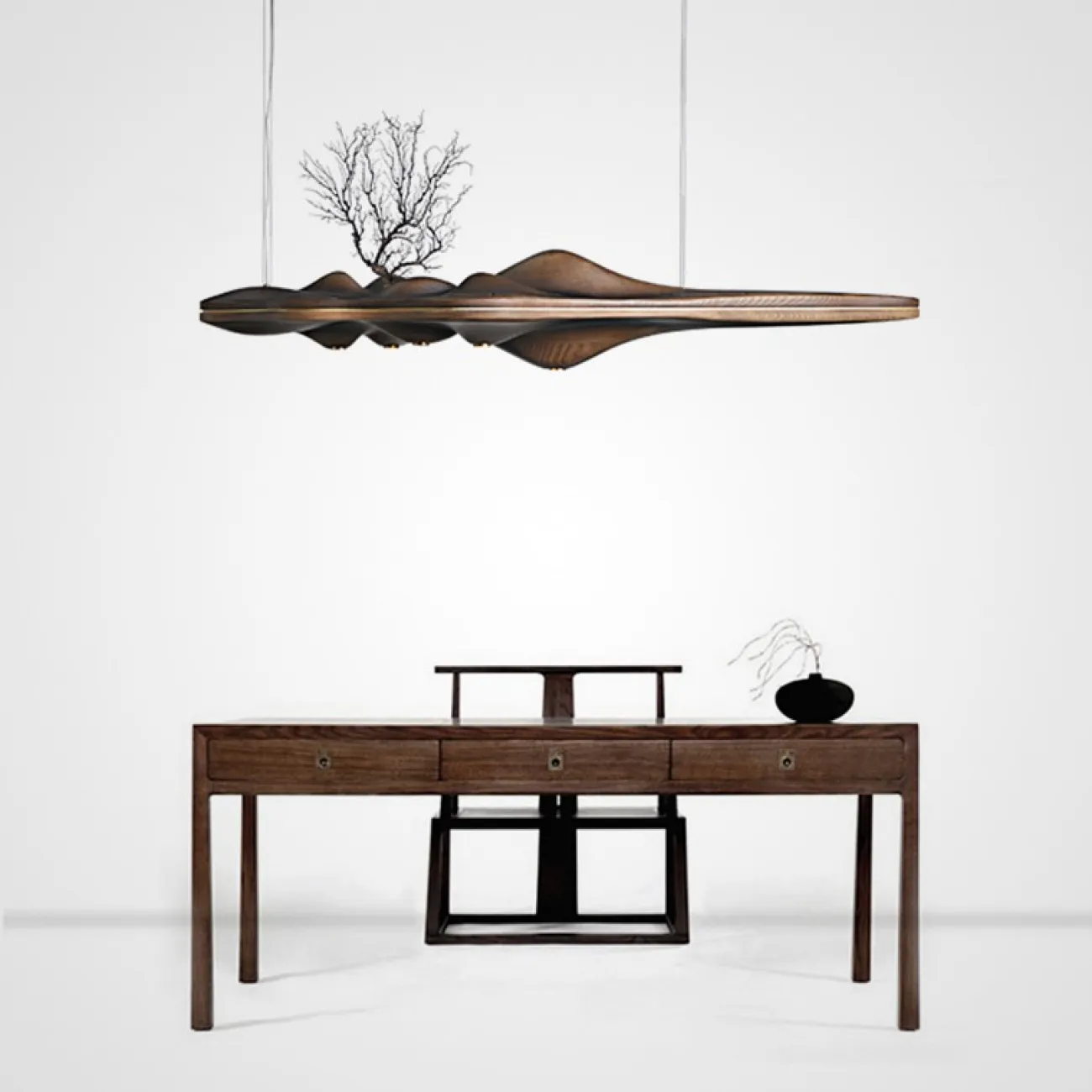 Подвесная люстра HILLS L85 B от ImperiumLoft