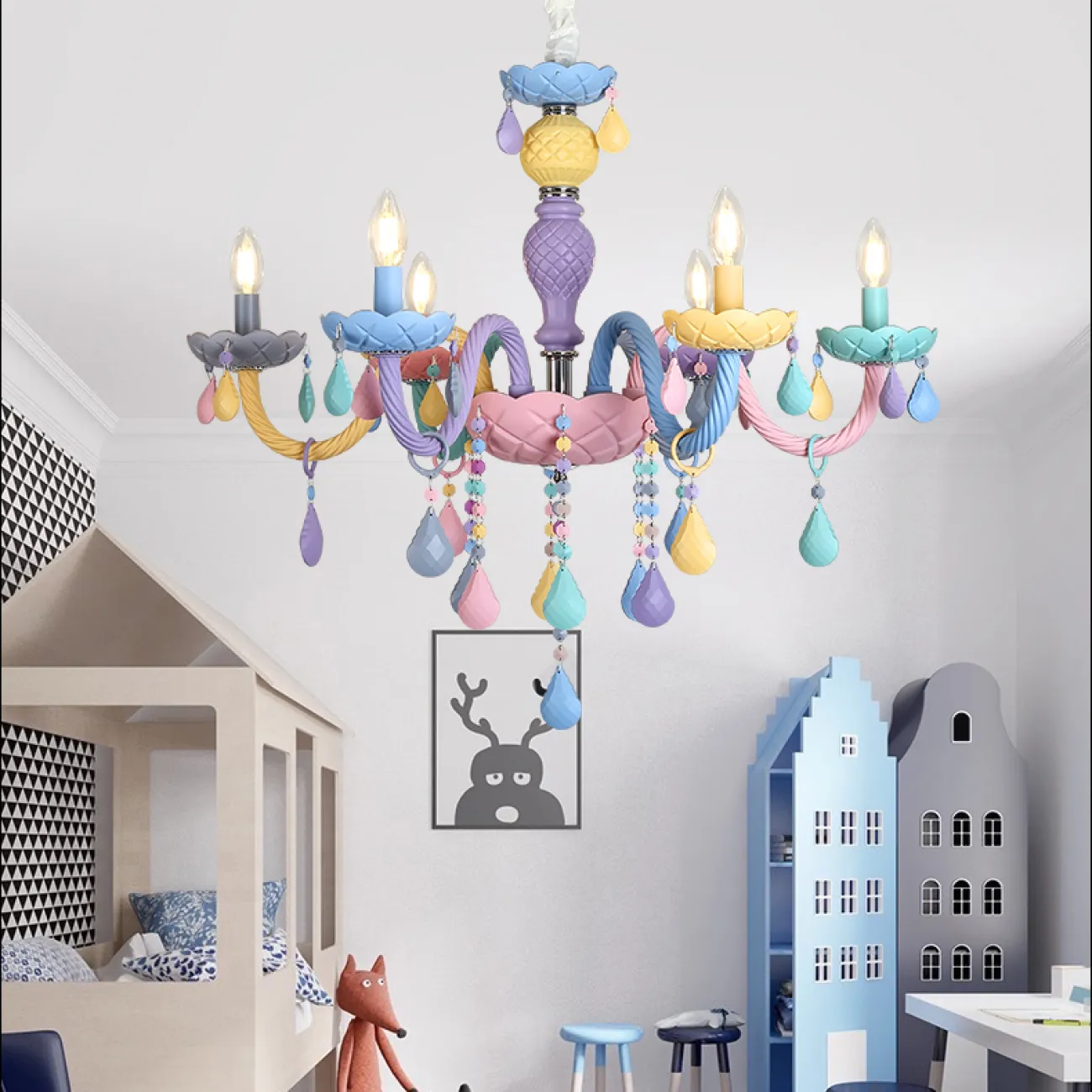 Подвесная люстра RAINBOW D73 от ImperiumLoft Подвесная люстра RAINBOW D73 от ImperiumLoft