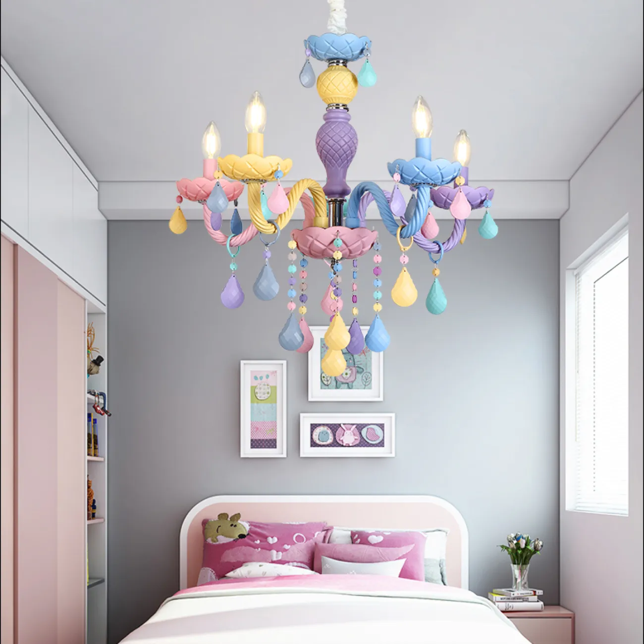 Подвесная люстра RAINBOW D73 от ImperiumLoft Подвесная люстра RAINBOW D73 от ImperiumLoft