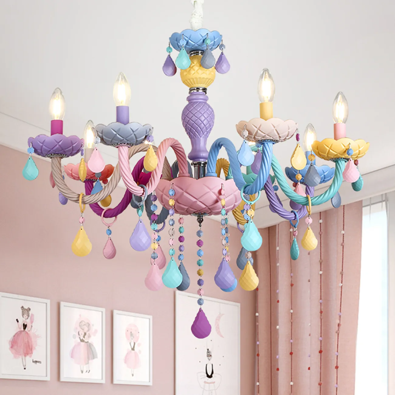 Подвесная люстра RAINBOW D73 от ImperiumLoft Подвесная люстра RAINBOW D73 от ImperiumLoft