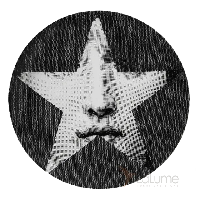 Декоративная тарелка Fornasetti 30.CR.BW.R01-277 от LaLume