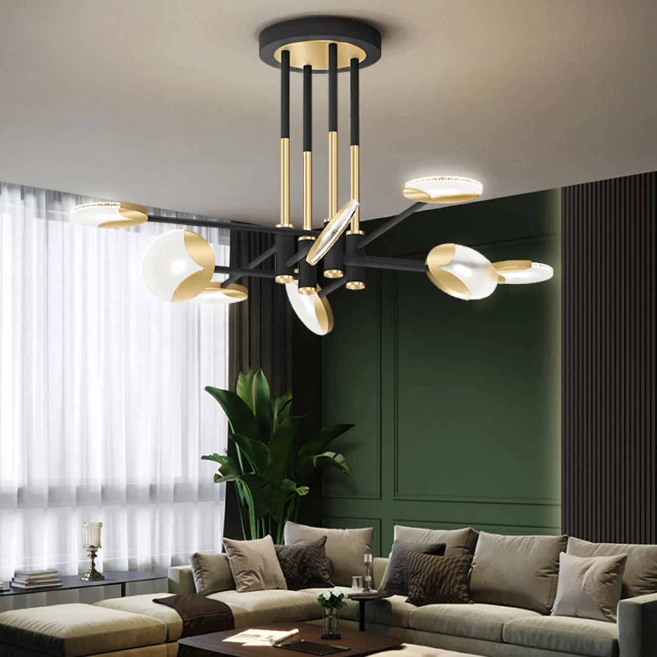 Светодиодная люстра ARIEL D86 от ImperiumLoft