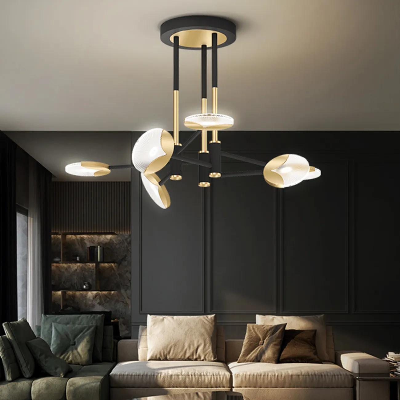 Светодиодная люстра ARIEL D86 от ImperiumLoft