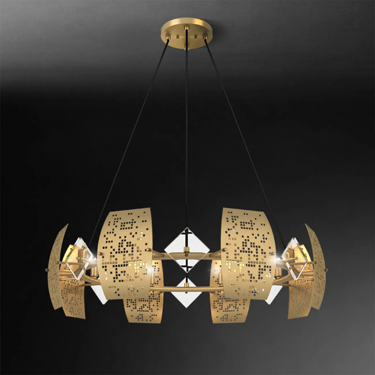 Люстра DROPLET от ImperiumLoft