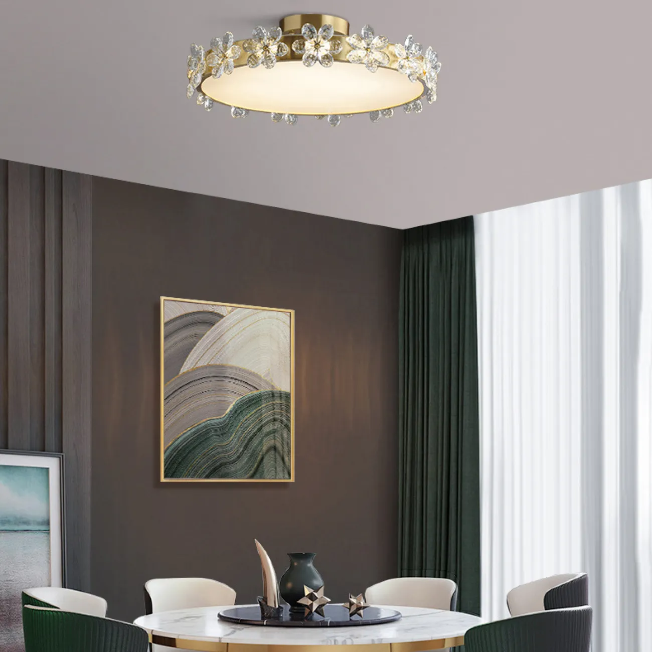 Потолочный светильник BEATA D53 от ImperiumLoft
