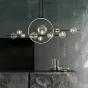 Подвесная люстра IONA L HALO 10 black от ImperiumLoft