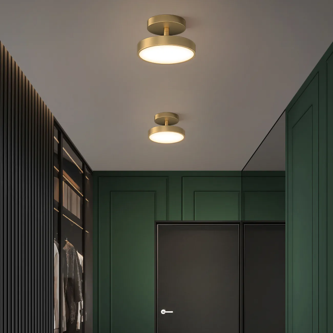 Накладной светодиодный светильник с регулировкой наклона плафона TENN COSY C