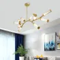 Подвесная люстра RAMOSE А6 Золото от ImperiumLoft