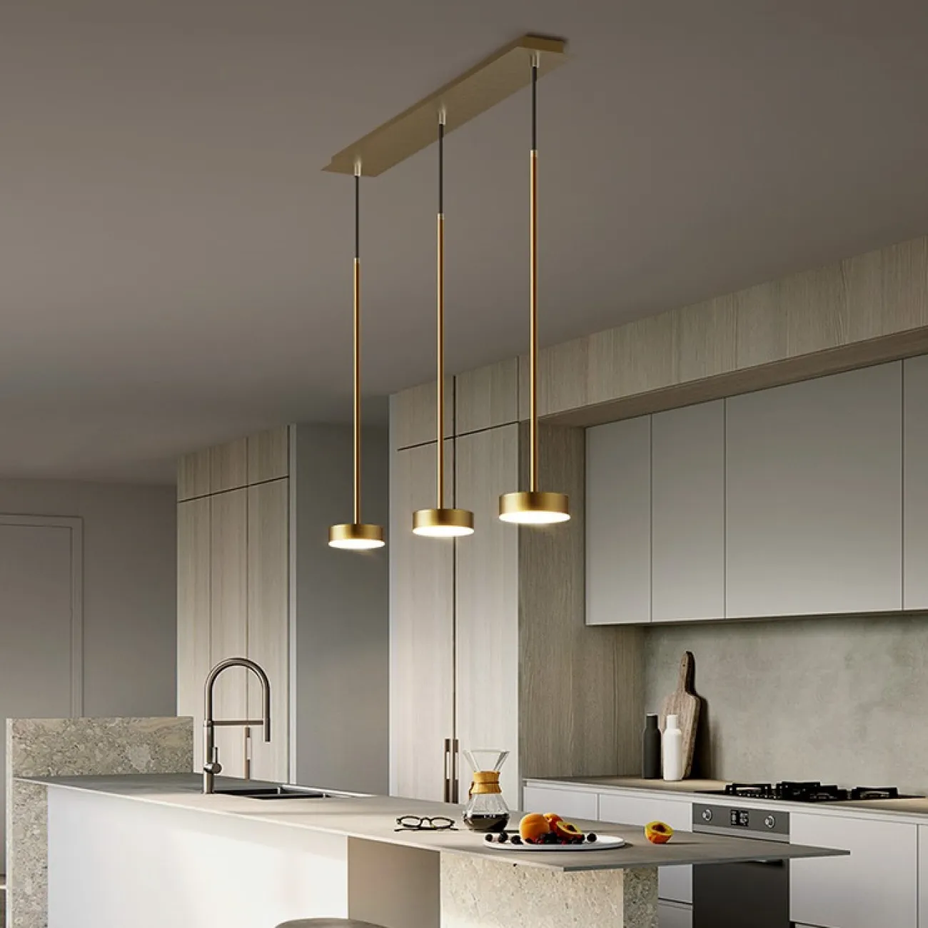 Подвесной светильник PEER ONE L3 Планка от ImperiumLoft