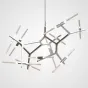 Люстра Агнес Chandelier Summer 20 Silver от ImperiumLoft