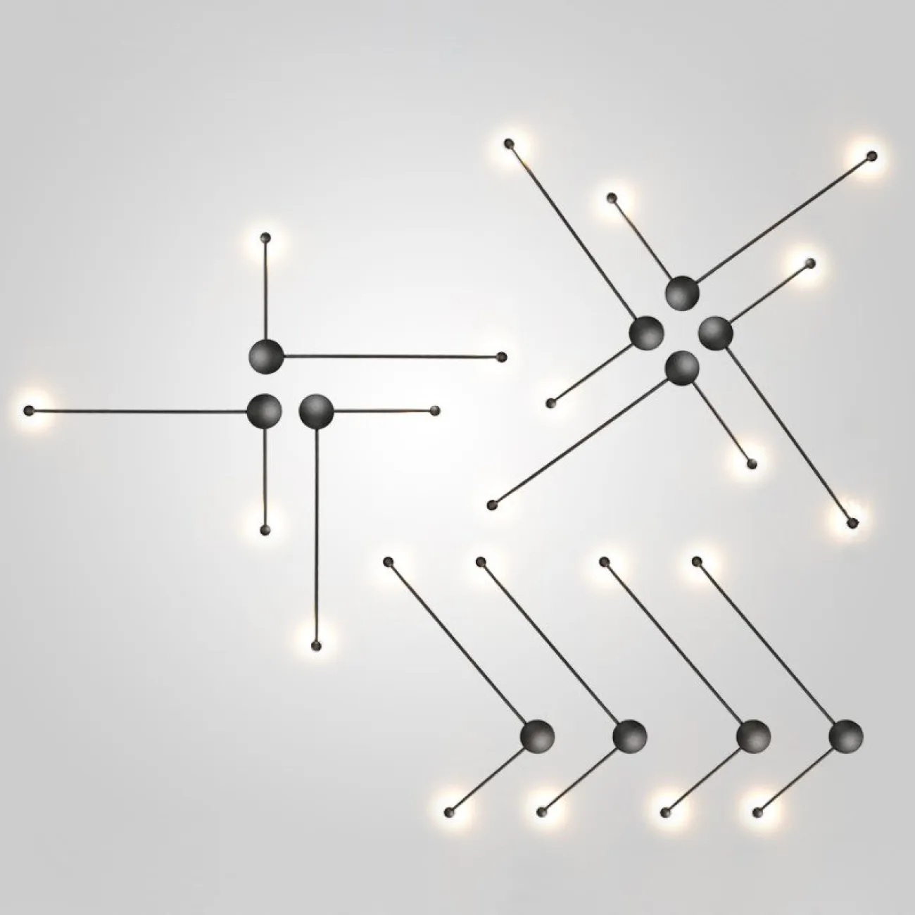 Минималистский настенный светильник LED DOTS 3