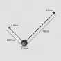 Минималистский настенный светильник LED DOTS 3