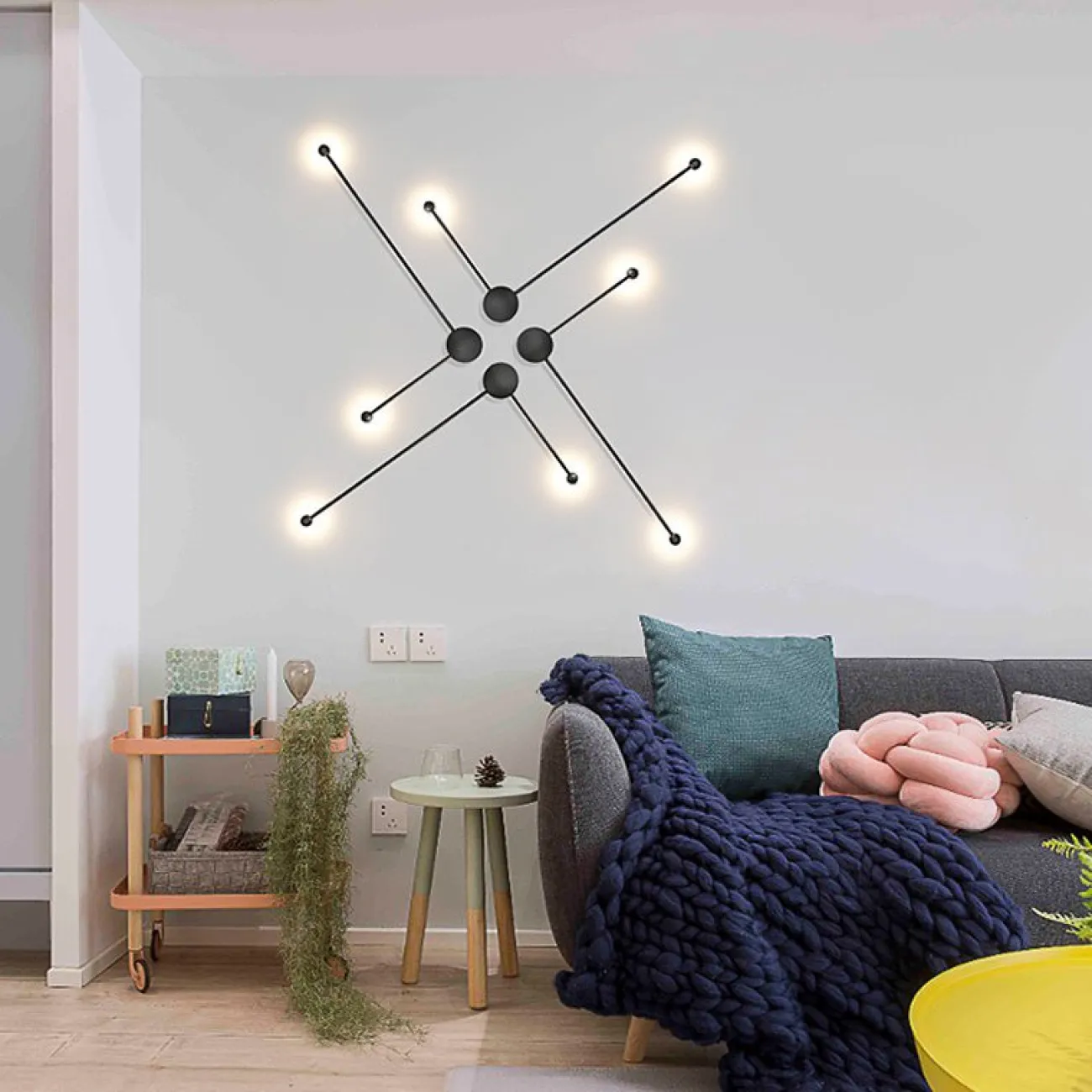 Минималистский настенный светильник LED DOTS 3