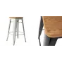 Барный стул Tolix Board Seat barstool designed by Xavier Pauchard		 in 1934 от LaLume