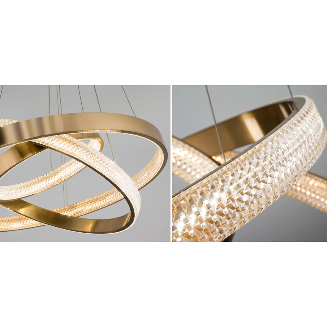 Люстра ORACLE 3 Rings Gold