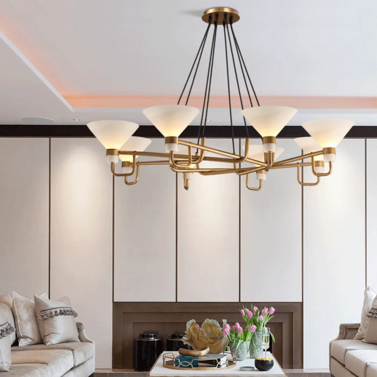 Люстра LAURISTON Jonathan browning D21 от ImperiumLoft