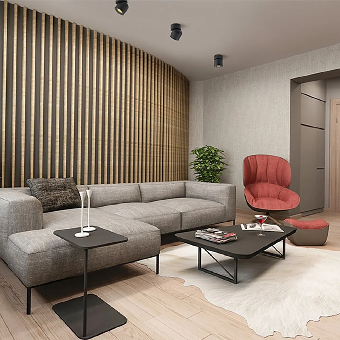 Потолочный светильник TINY A Чёрный от ImperiumLoft Потолочный светильник TINY A Чёрный от ImperiumLoft