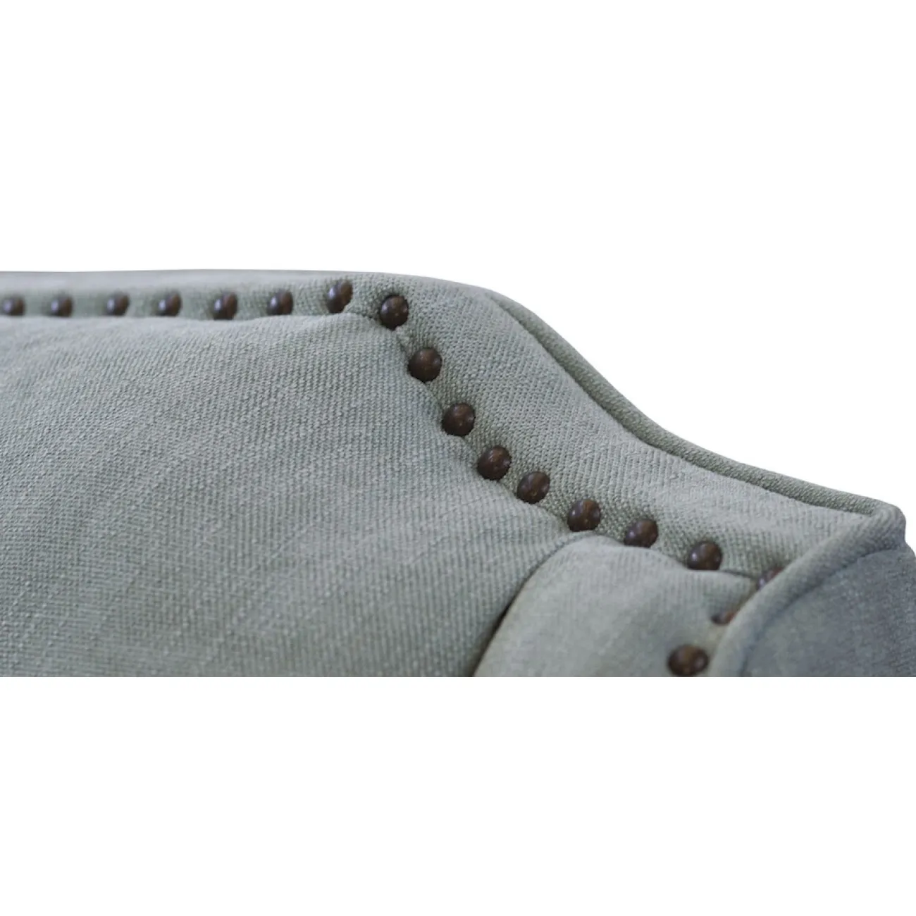 Диван бирюзовый трехместный Button от LaLume