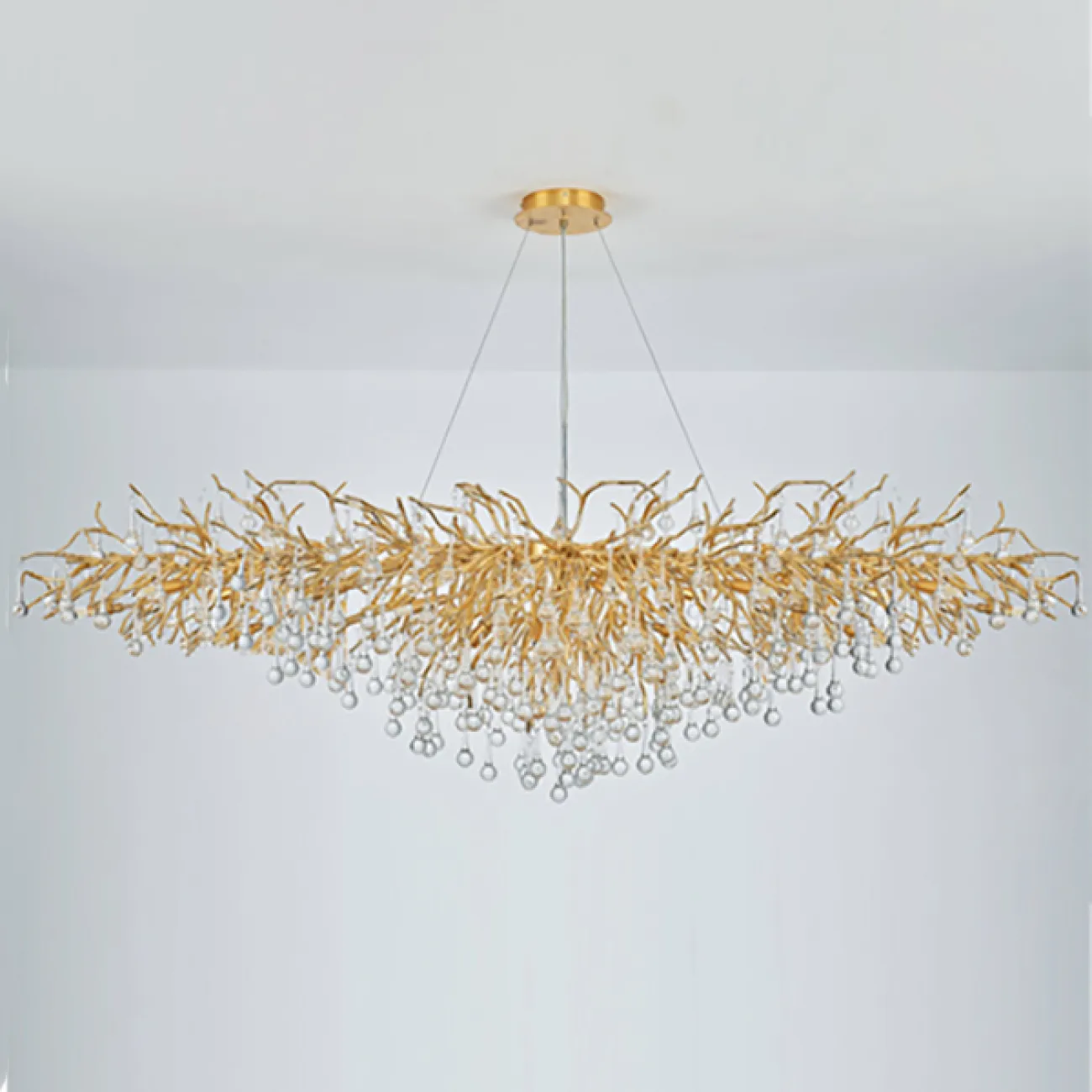 Люстра Droplet Chandelier circle D100 от ImperiumLoft