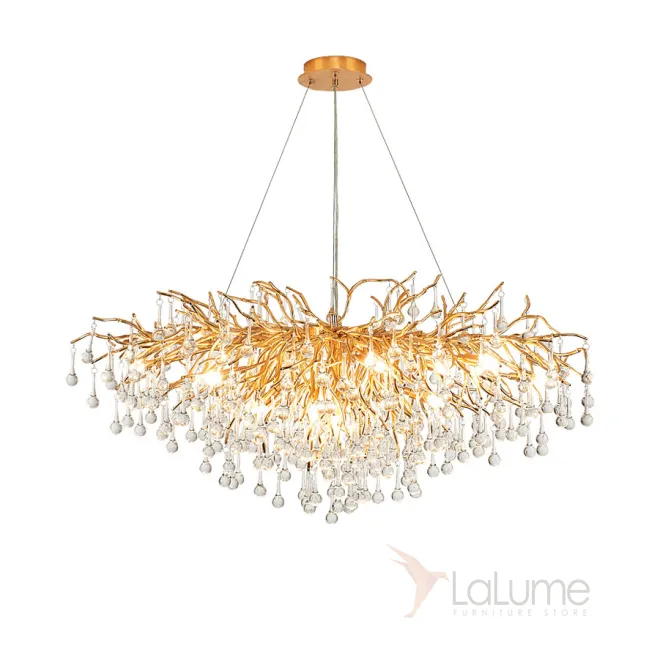Люстра Droplet Chandelier oval L100 от ImperiumLoft