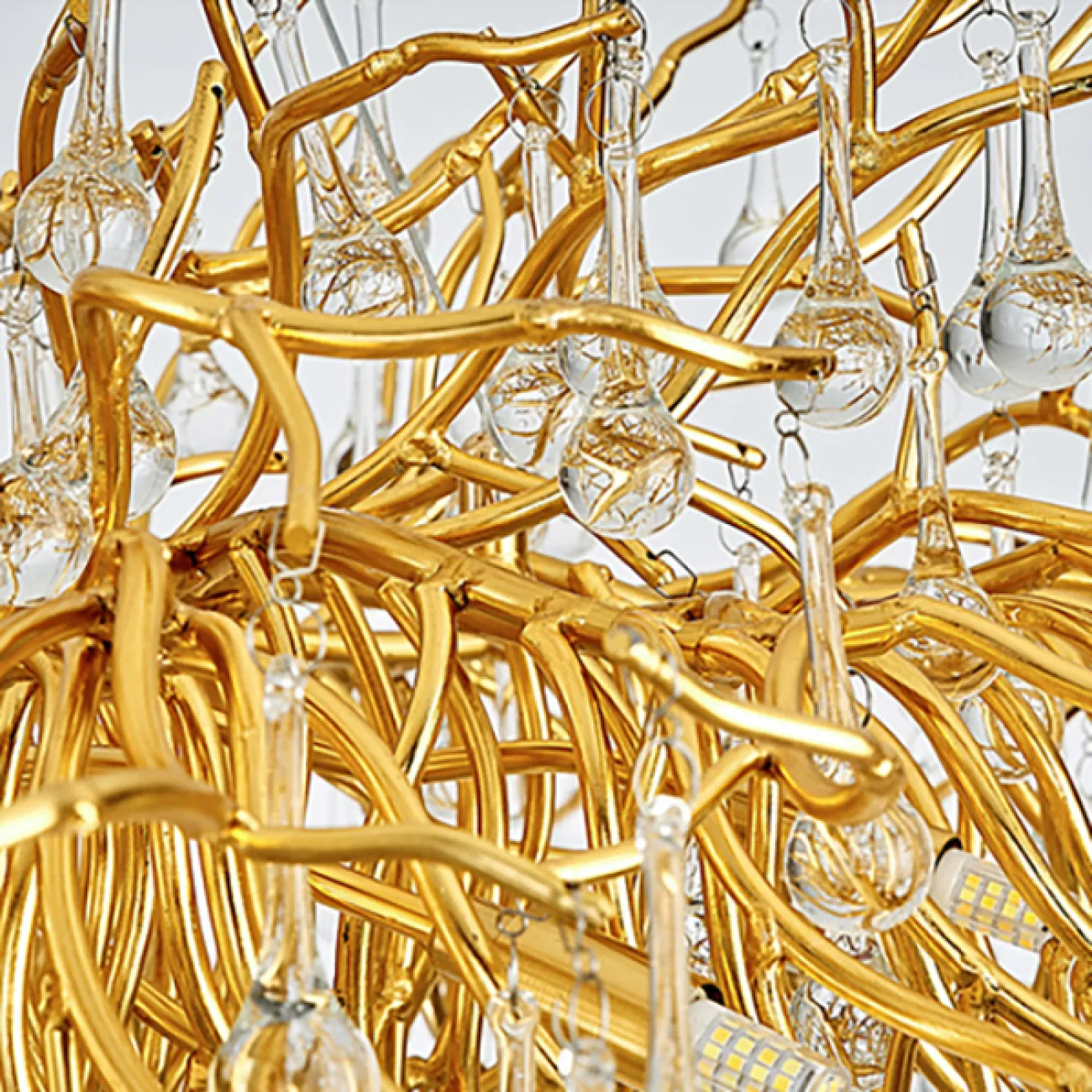 Люстра Droplet Chandelier circle D100 от ImperiumLoft