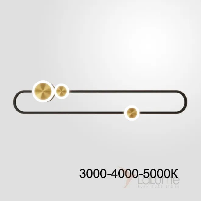 Настенный светильник LAKKA WALL L100 Трехцветный свет от ImperiumLoft