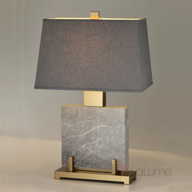 Настольная лампа Table lamp marble Grey от LaLume
