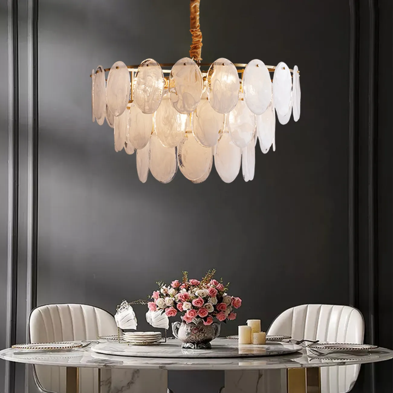 Потолочная люстра JACKLYN CH L12 от ImperiumLoft Потолочная люстра JACKLYN CH L12 от ImperiumLoft