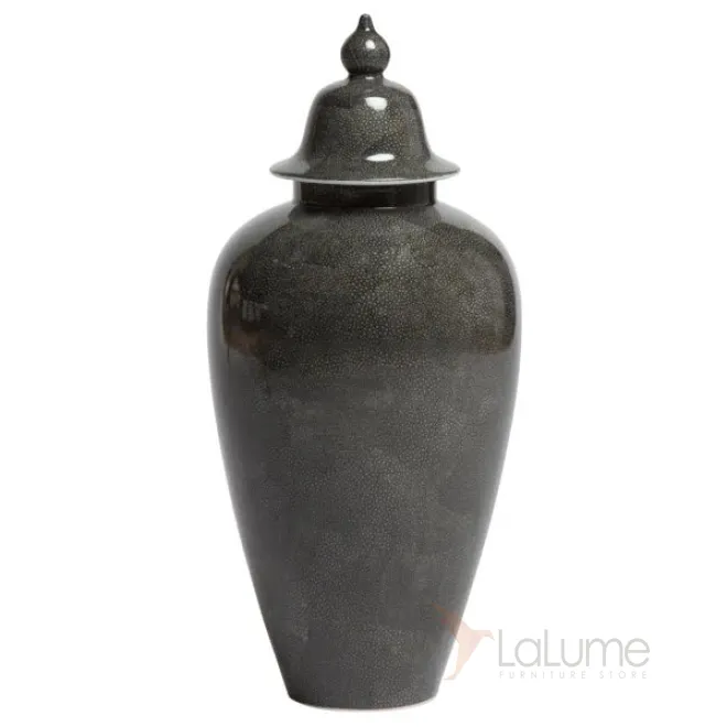 Керамическая ваза Серый скат от LaLume