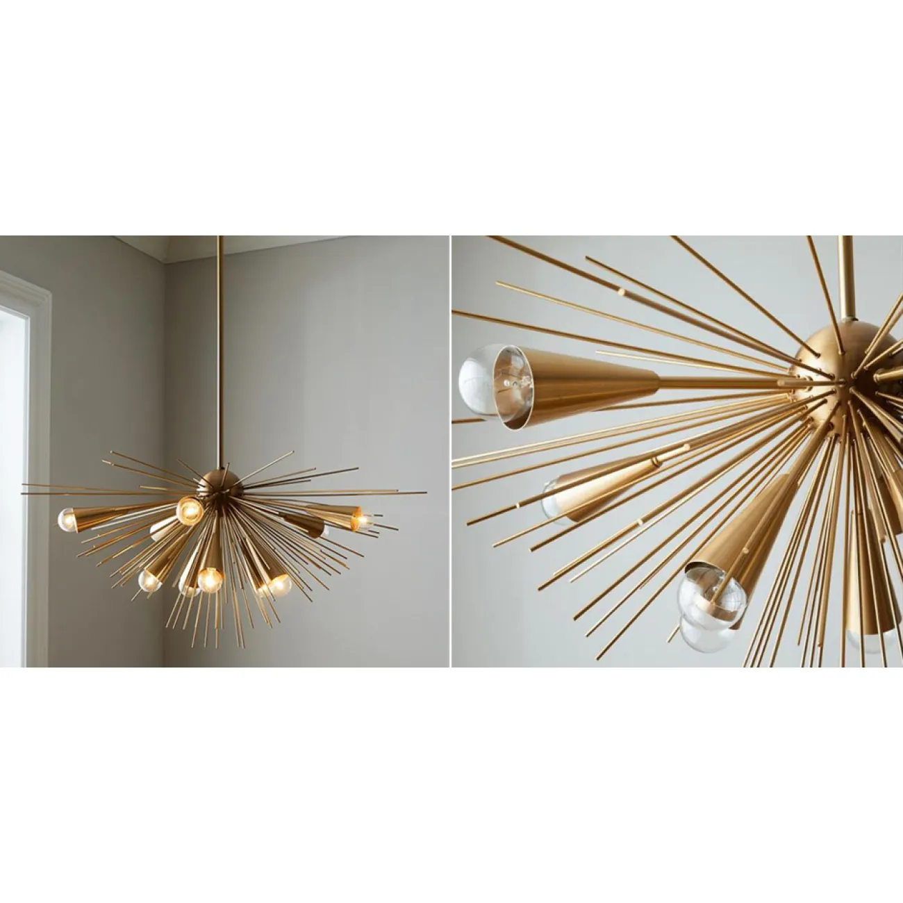 Люстра Luxury Copper Metal Thorn Pendant Lights от LaLume